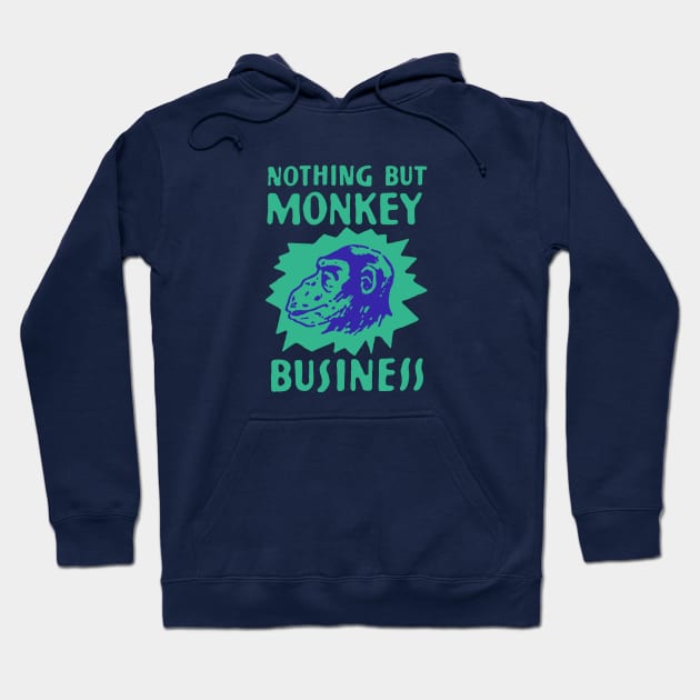 Monkey Business Hoodie by sombreroinc